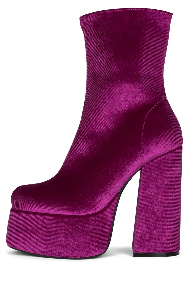 Jeffrey Campbell Widow-Sm Women's Ankle Boots Fuchsia | LVUFRXG-41