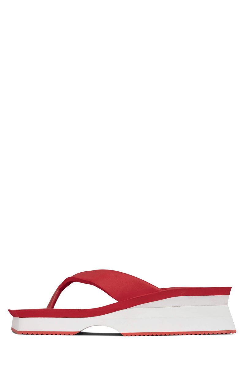 Jeffrey Campbell Y2k Women's Platform Sandals Red | GPKLCVX-64