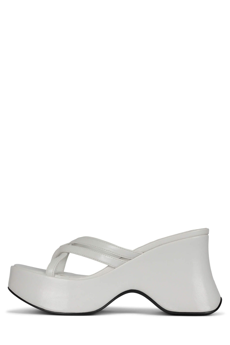 Jeffrey Campbell Year-3000 Women's Heels White | JCZLTKV-37