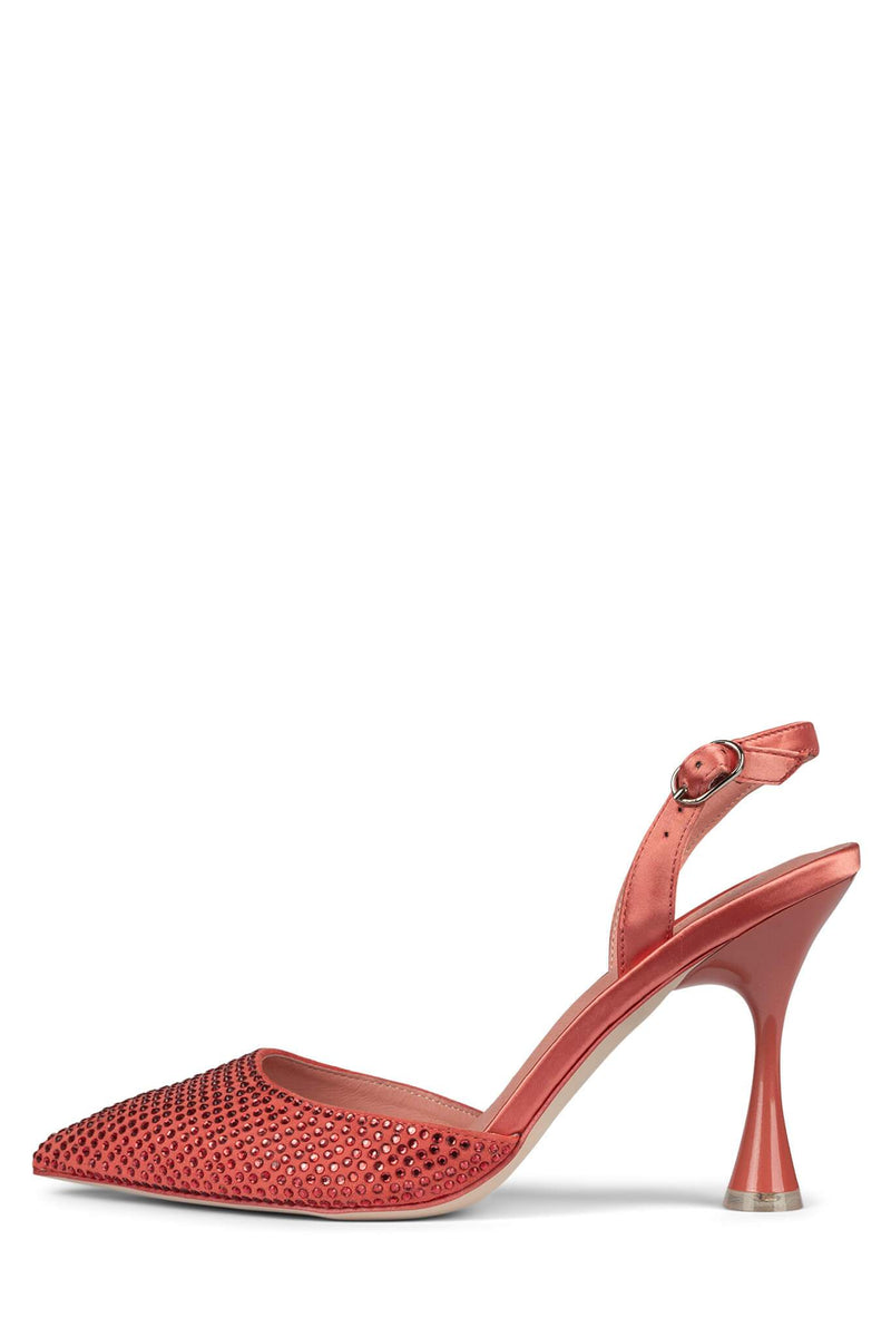 Jeffrey Campbell Zivote Women's Heels Shoes Rose | DGZTYQI-67