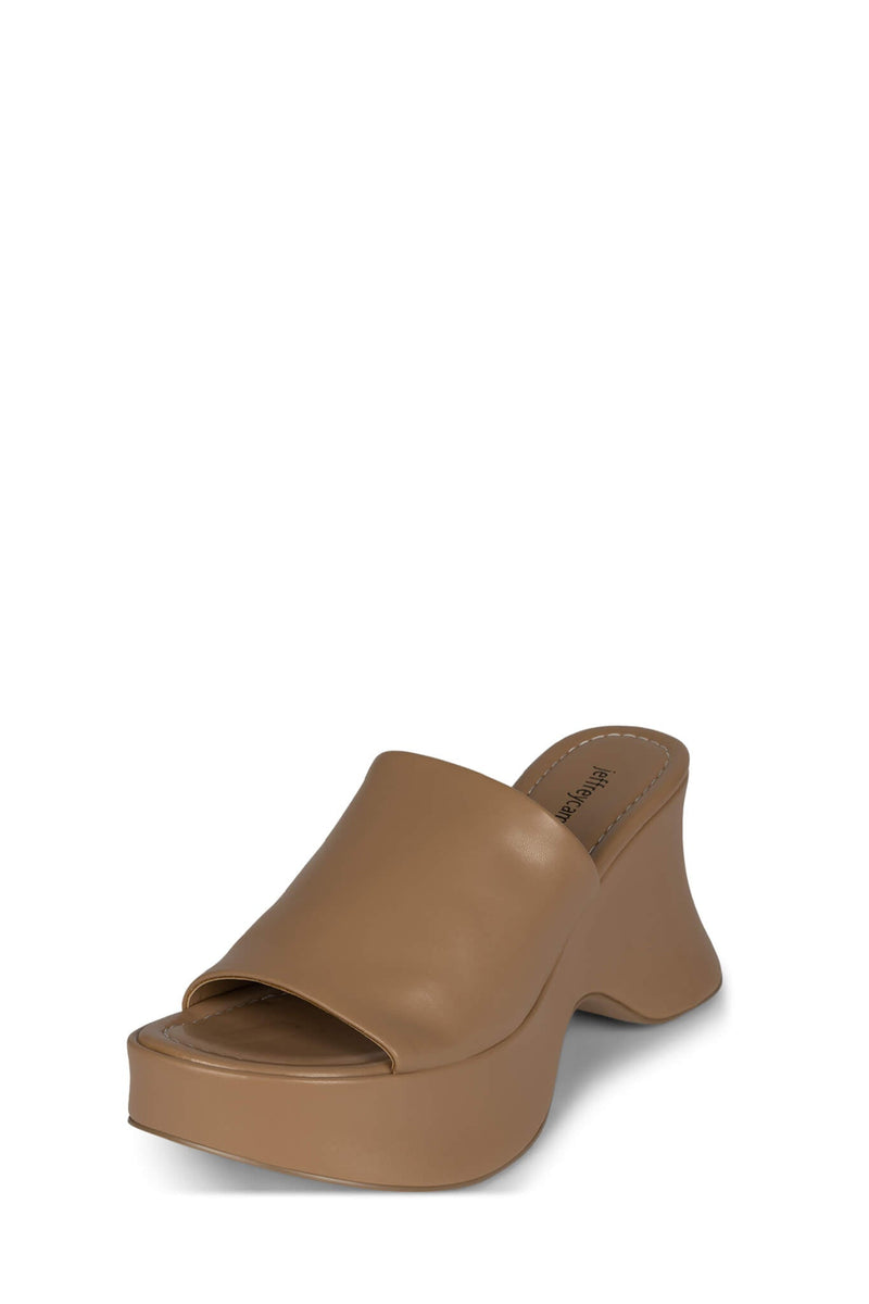 Jeffrey Campbell 6teen Women's Platform Sandals Beige | AESFYVJ-74