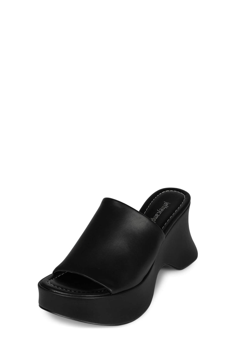 Jeffrey Campbell 6teen Women's Platform Sandals Black | XSKYHGE-37