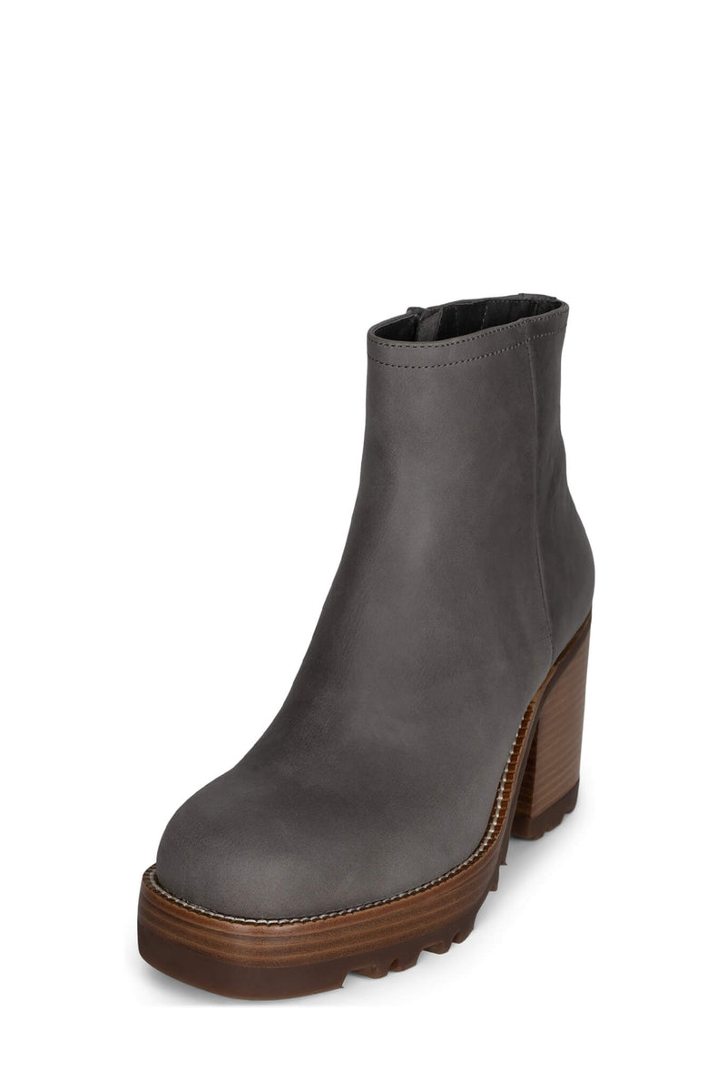 Jeffrey Campbell Abundant-L Women's Platform Boots Dark Grey | JRPHXKD-10