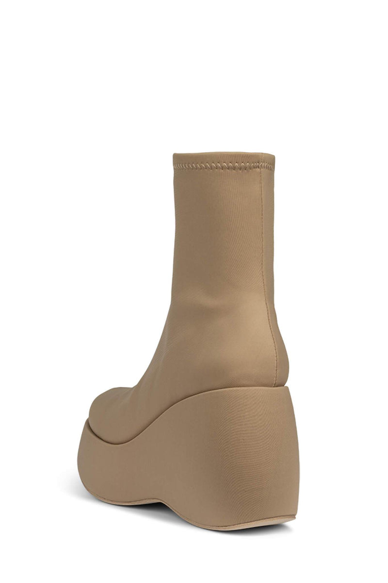 Jeffrey Campbell Alita-Lo2 Women's Platform Boots Beige | BOYXECR-70