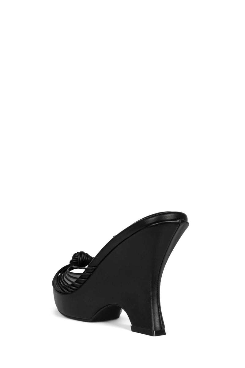 Jeffrey Campbell Arore Women's Wedges Black | XNKFEWS-79