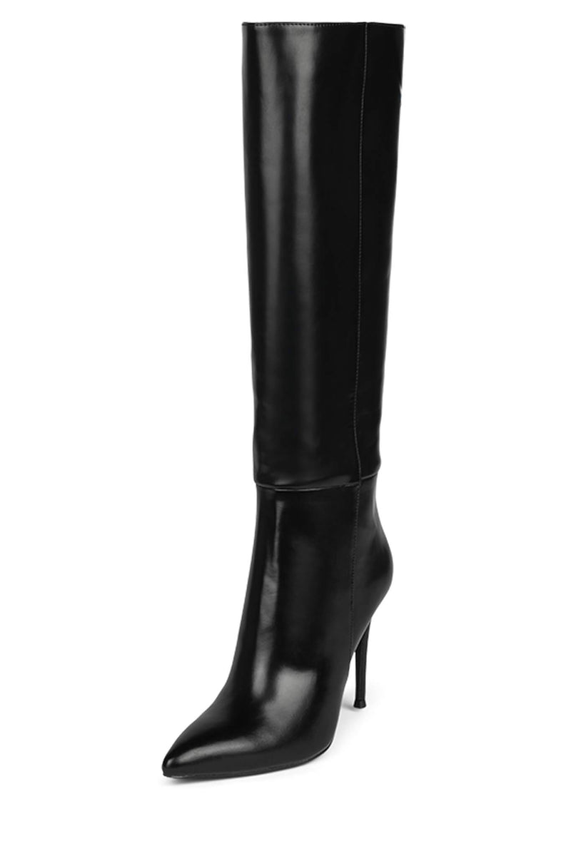 Jeffrey Campbell Arsen-Hi Women's Knee High Boots Dark Beige | DXMATSB-45