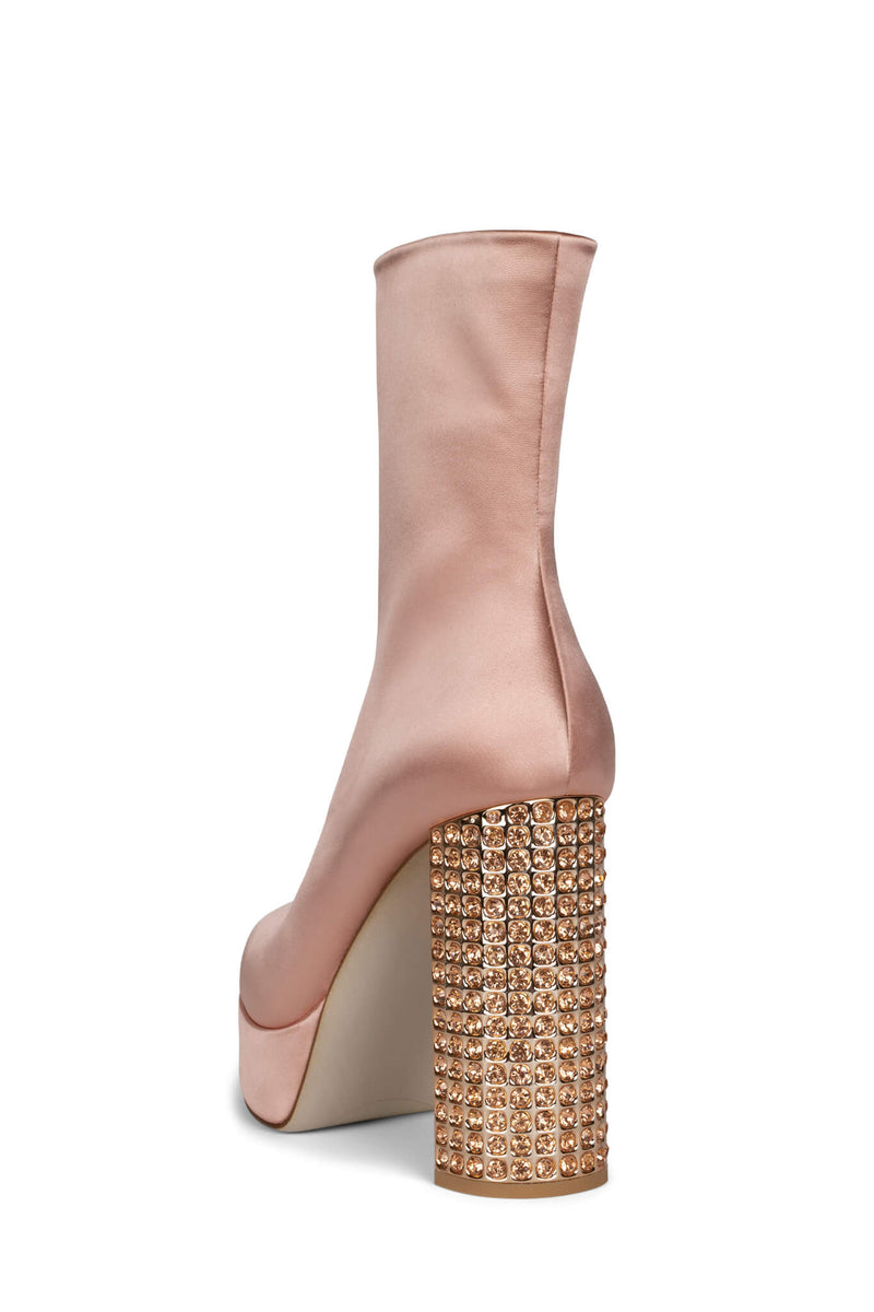 Jeffrey Campbell Bel-Du-Bal Women's Platform Boots Pink | VJYGCRK-32