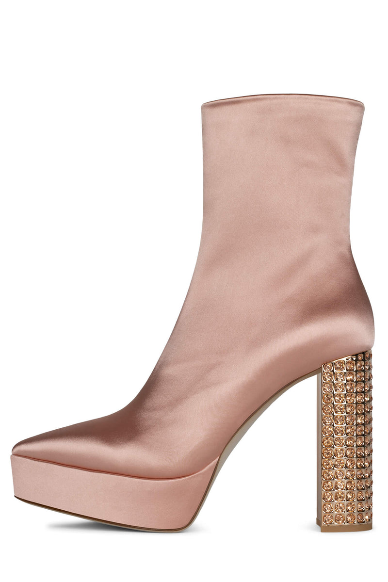 Jeffrey Campbell Bel-Du-Bal Women\'s Platform Boots Pink | VJYGCRK-32