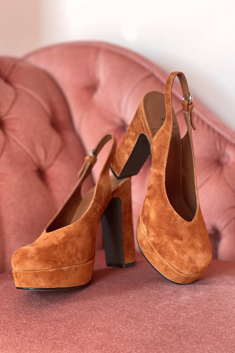 Jeffrey Campbell Bet-On-It Women's Pumps Brown | KFLGSUR-28