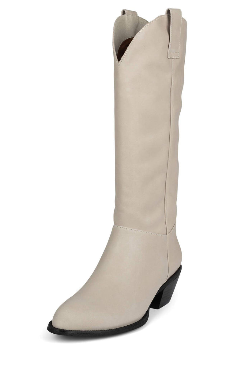 Jeffrey Campbell Blade-2 Women's Knee High Boots White | CGUWVOP-78