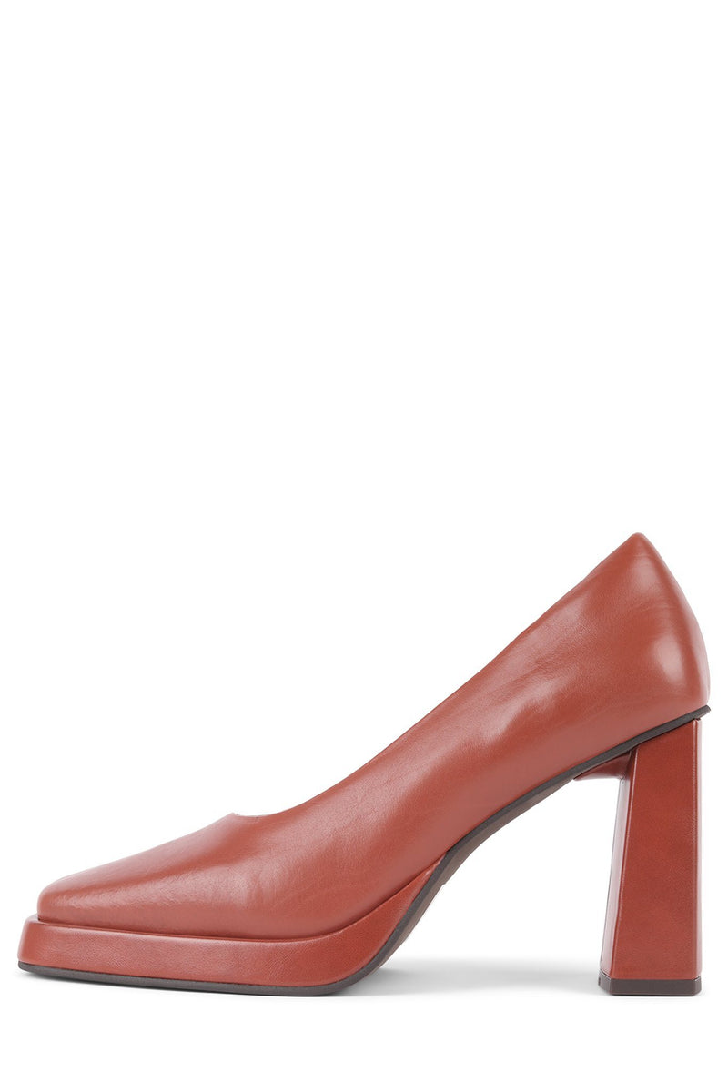 Jeffrey Campbell Blunted Women\'s Pumps Red | LBMQSHO-85