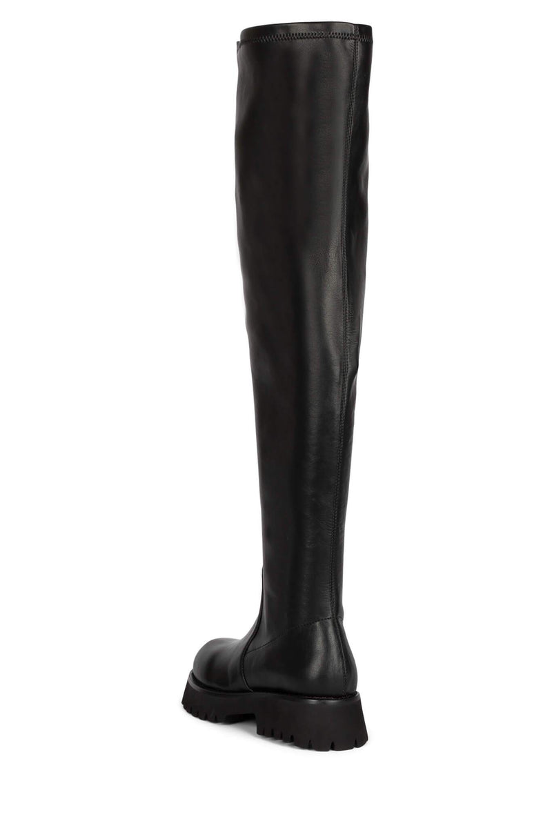 Jeffrey Campbell Break-Ok Women's Knee High Boots Black | WONKXRC-09