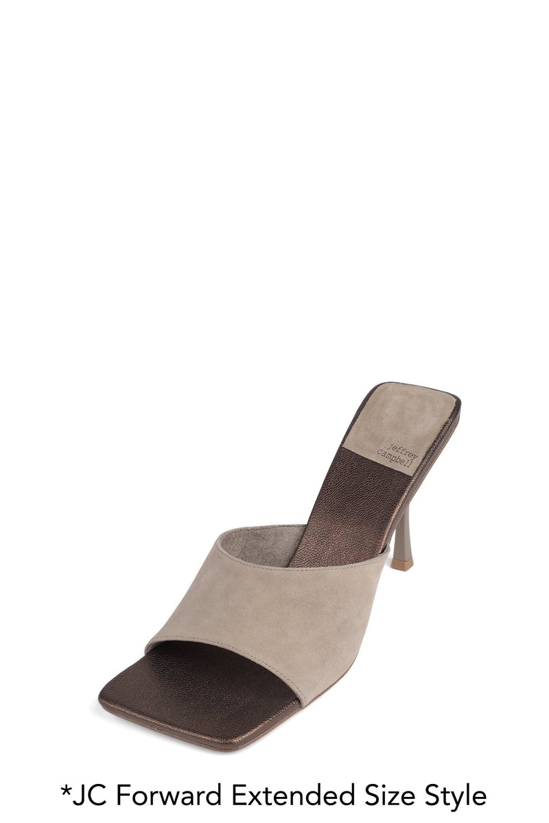 Jeffrey Campbell Buttercup Women's Heels Grey / Brown | NDMTZIF-87