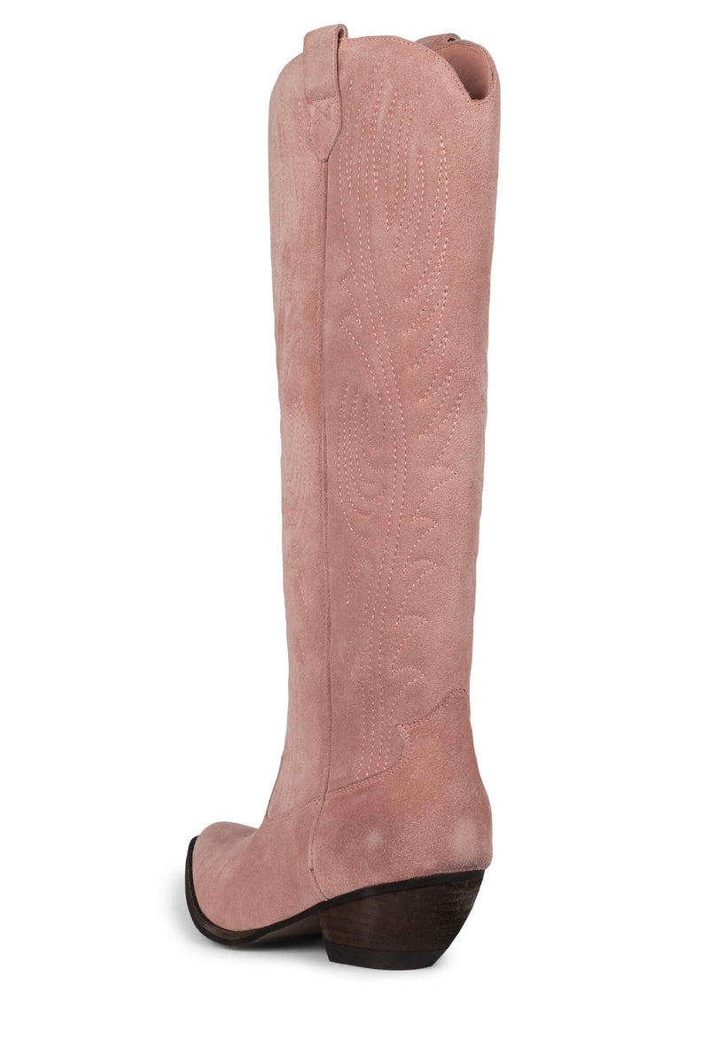 Jeffrey Campbell Calvera-Kh Women's Knee High Boots Pink | VLZKFRM-17