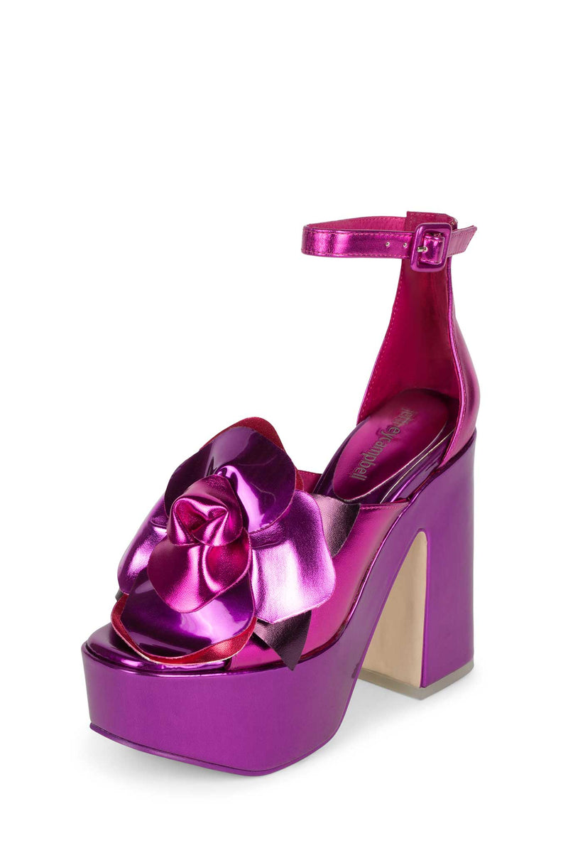 Jeffrey Campbell Candice-Rf Women's Platform Sandals Purple | QKLOIZS-43