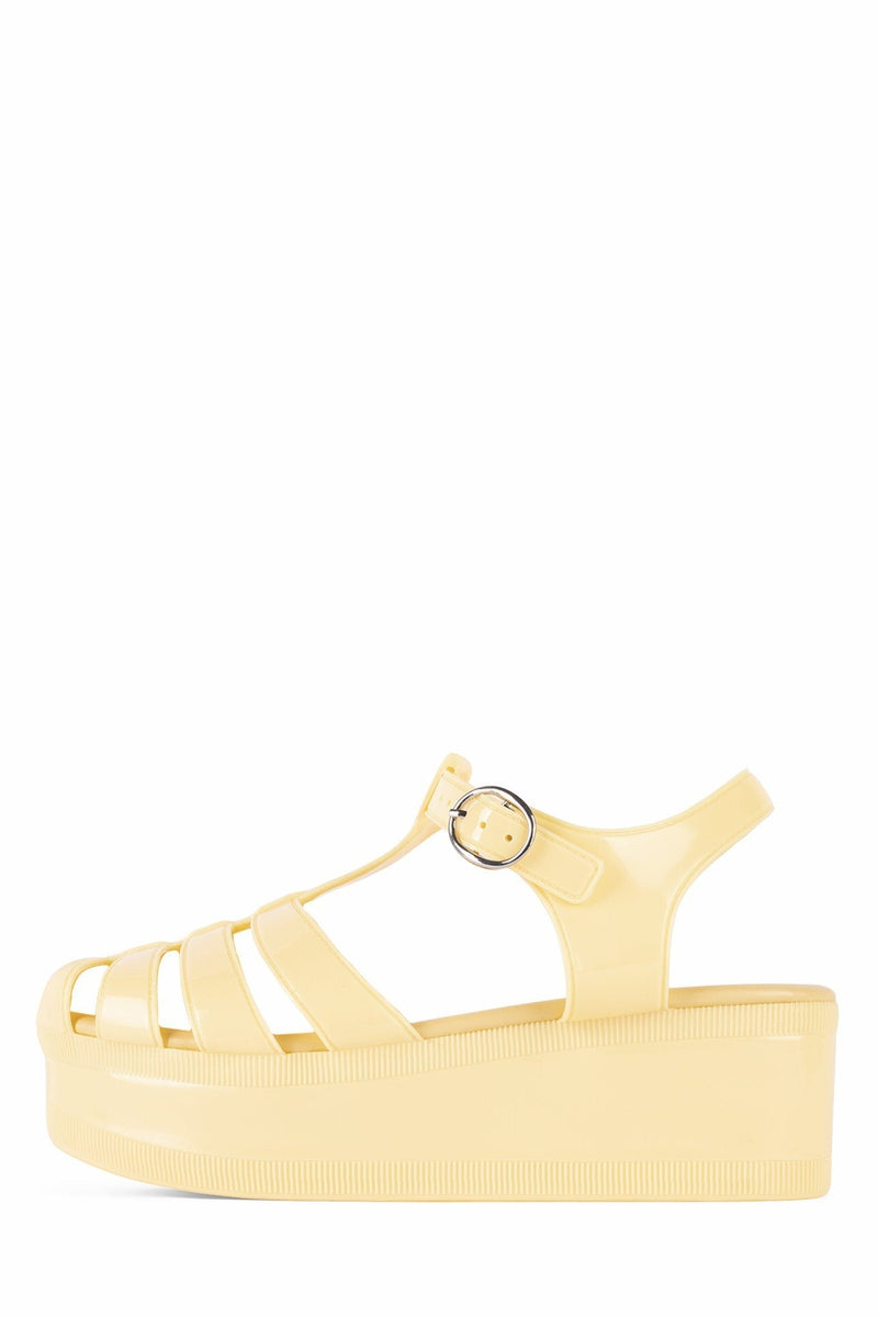 Jeffrey Campbell Candied Women's Heels Yellow | RKUZLCM-51