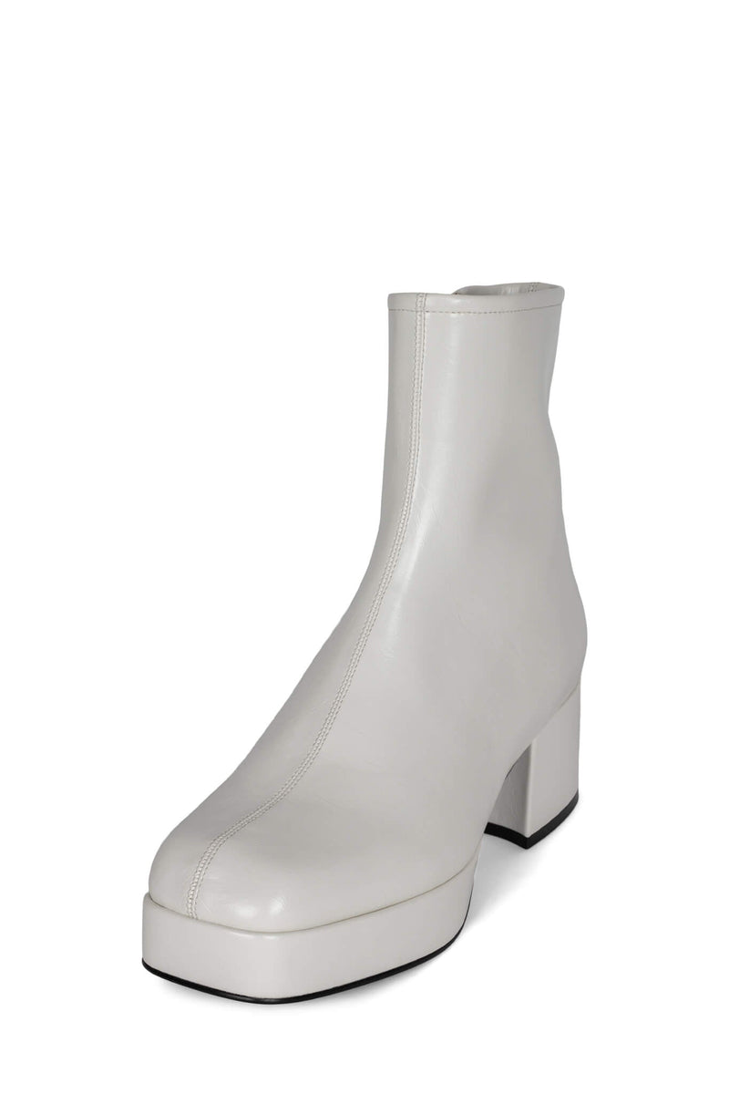 Jeffrey Campbell Capacity Women's Ankle Boots White | XBLRSNW-64