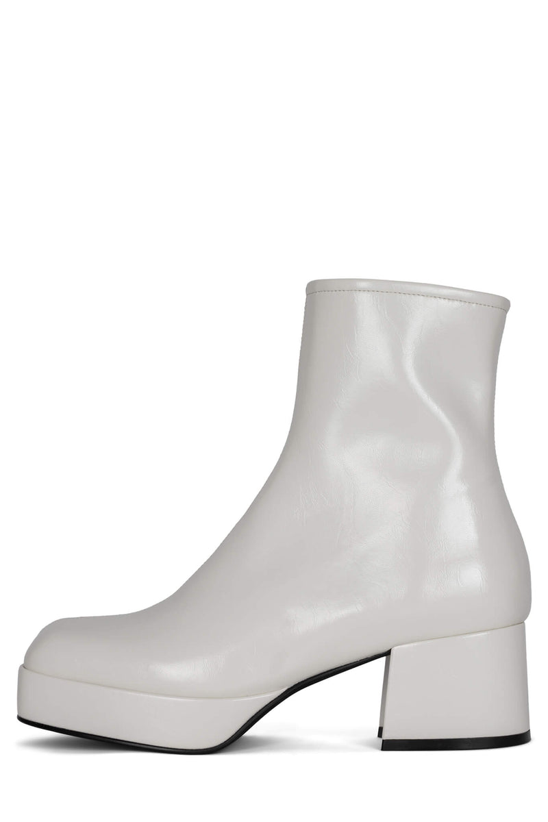 Jeffrey Campbell Capacity Women\'s Ankle Boots White | XBLRSNW-64