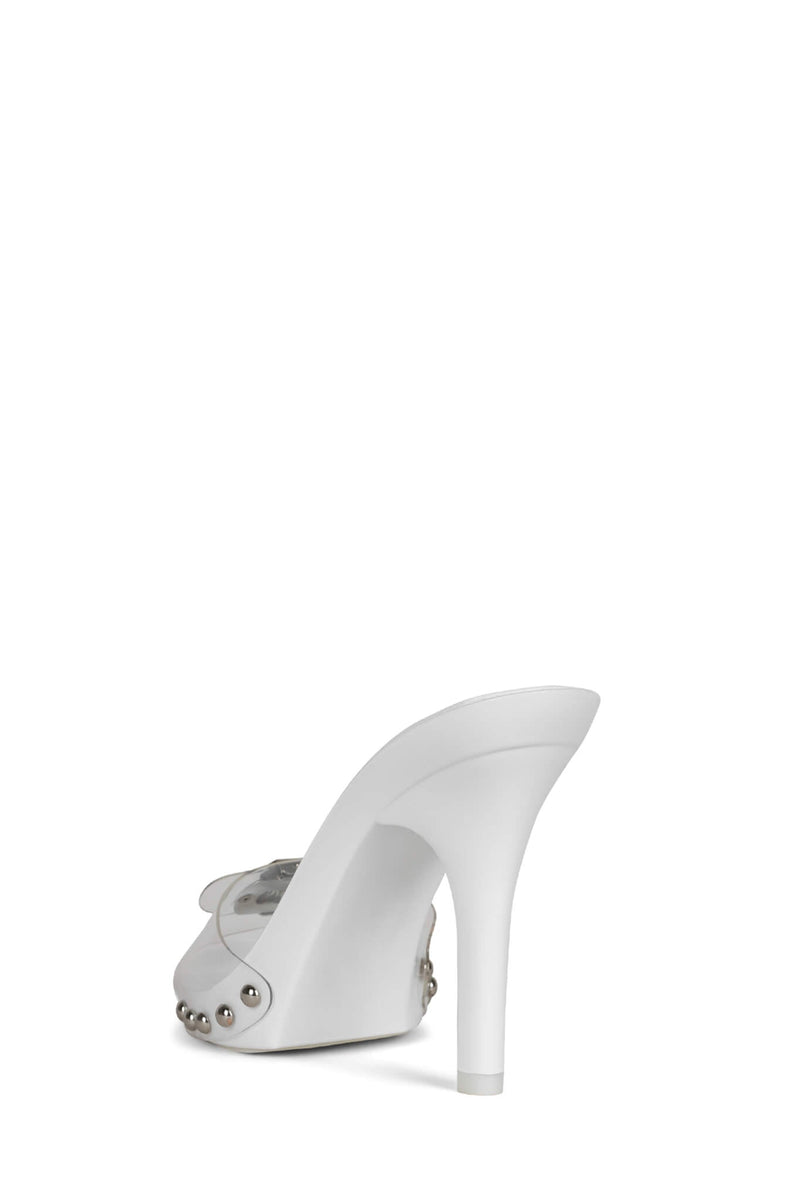 Jeffrey Campbell Carat Women's Platform Sandals White | YLZGSTK-91