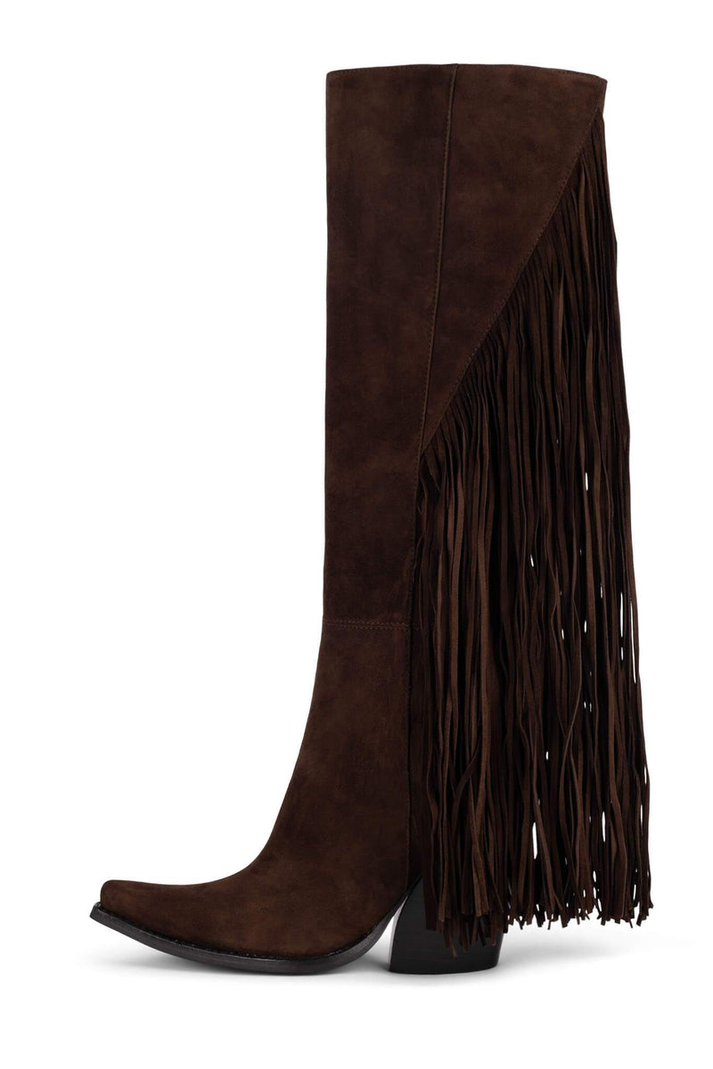 Jeffrey Campbell Cattle Women's Knee High Boots Beige | VTNJWAG-59