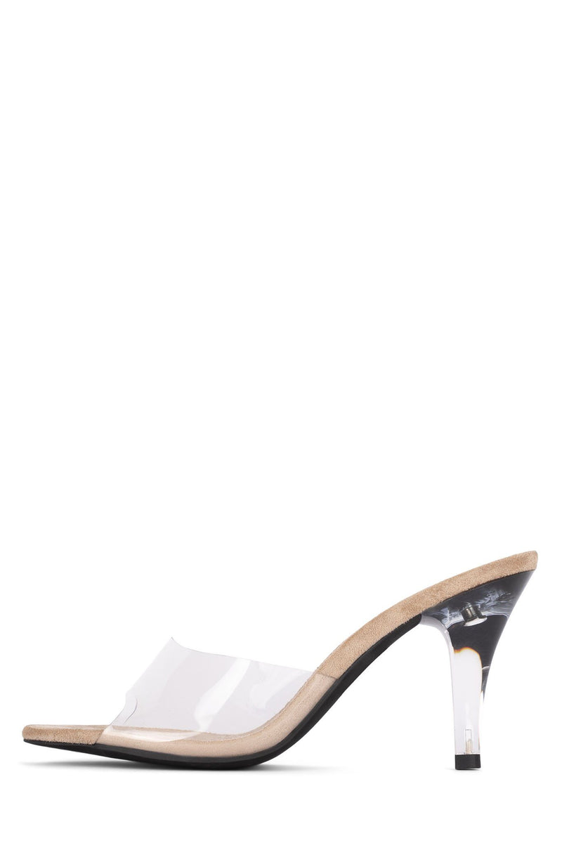 Jeffrey Campbell Cendrillon Women\'s Heels Beige | GBCIUNT-96