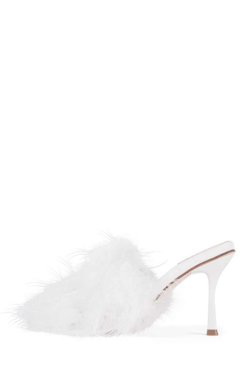 Jeffrey Campbell Chauffeur Women\'s Heels White | OWTJSMN-87