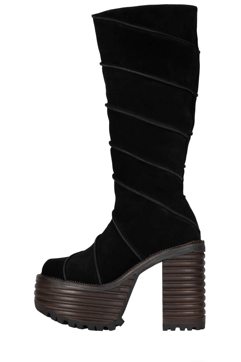 Jeffrey Campbell Cherrypie Women's Knee High Boots Brown | PNWCIOY-35