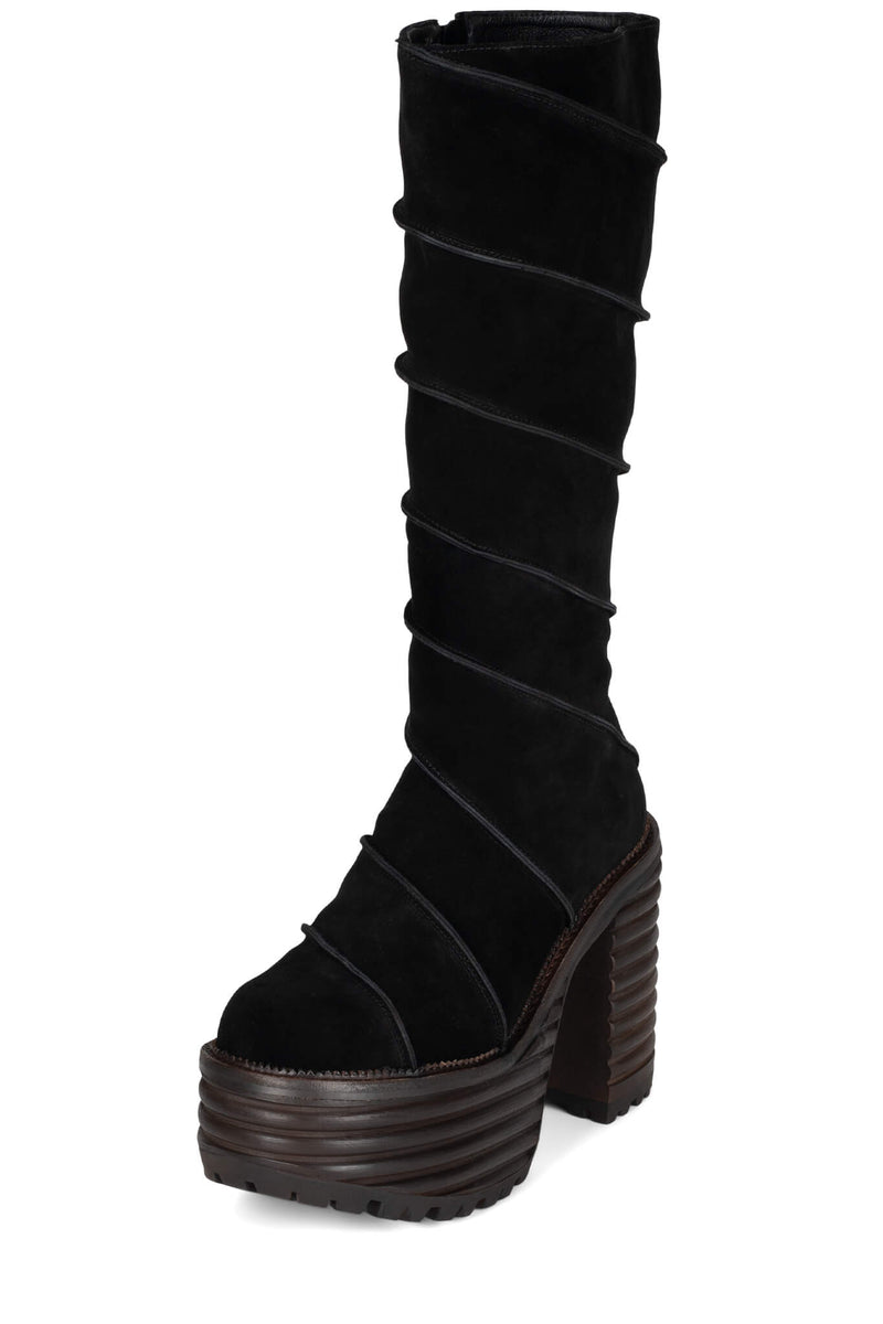 Jeffrey Campbell Cherrypie Women's Knee High Boots Brown | PNWCIOY-35