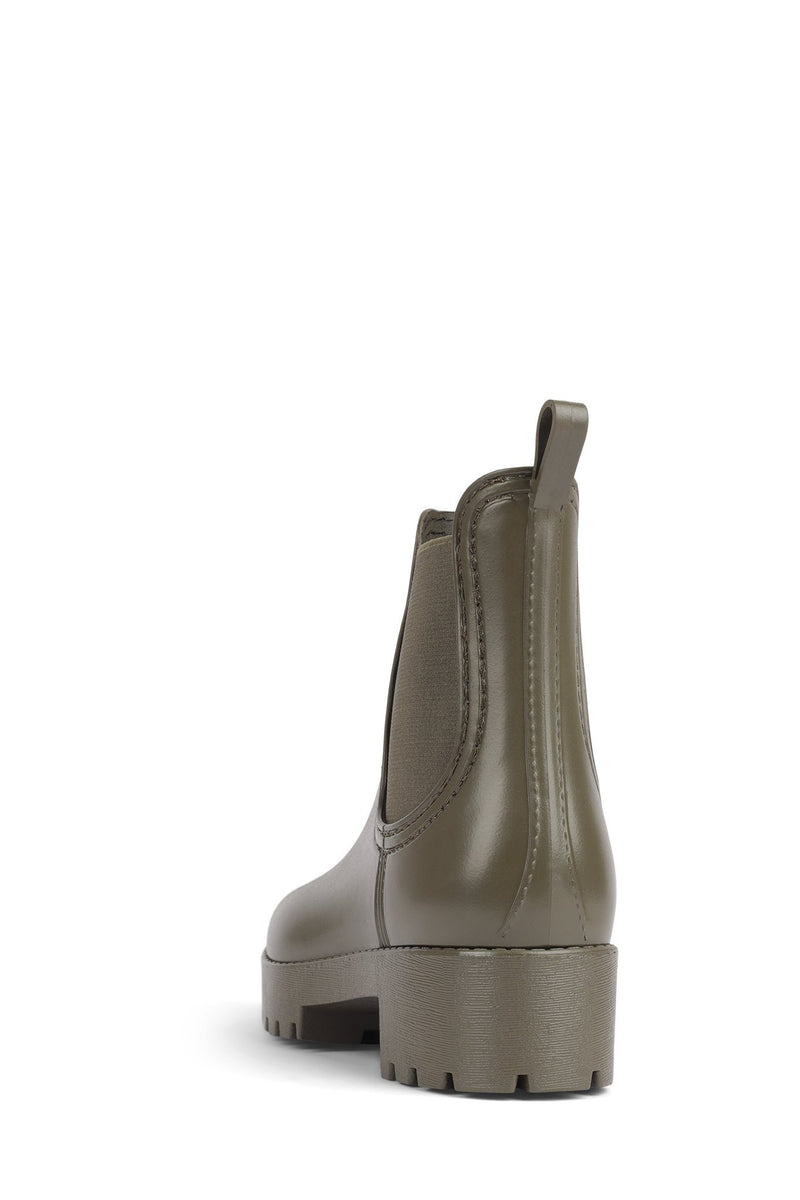 Jeffrey Campbell Cloudy Women's Rain Boots Brown | RLOKJUQ-69