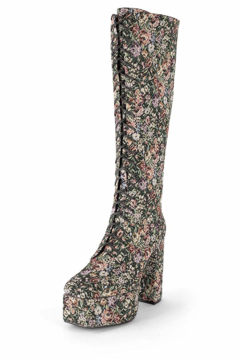 Jeffrey Campbell Cloved-Lu Women's Platform Boots Multicolor | SJVPZUG-52