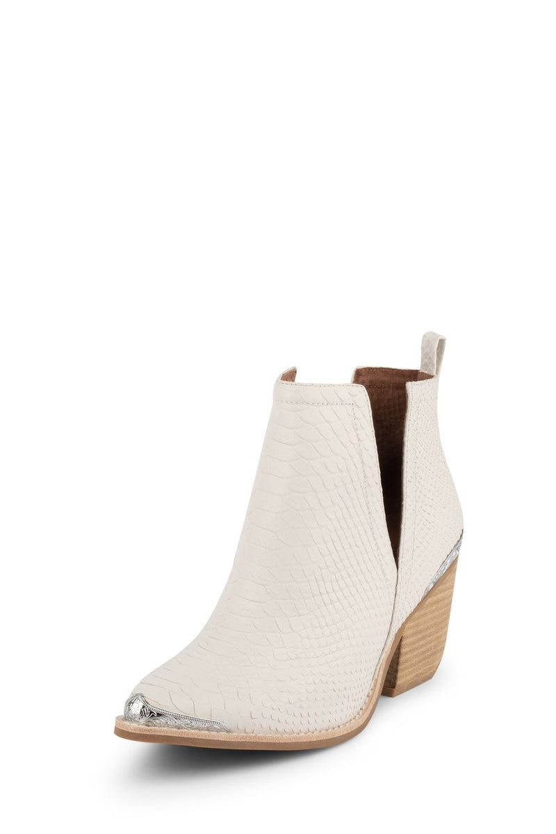 Jeffrey Campbell Cromwell Women's Western Boots White | DHOKMWT-08