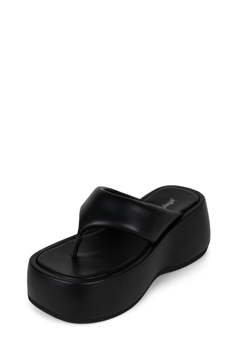 Jeffrey Campbell Crybaby Women's Platform Sandals Black | PXJWDYG-08