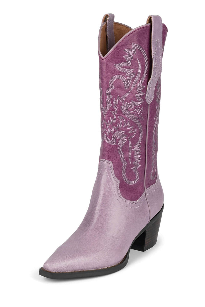 Jeffrey Campbell Dagget-Cb Women's Western Boots Purple | FCEAOTR-46