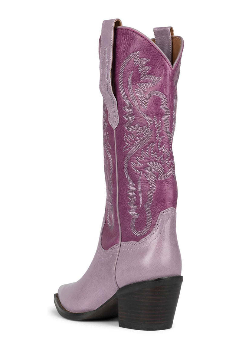 Jeffrey Campbell Dagget-Cb Women's Western Boots Purple | FCEAOTR-46