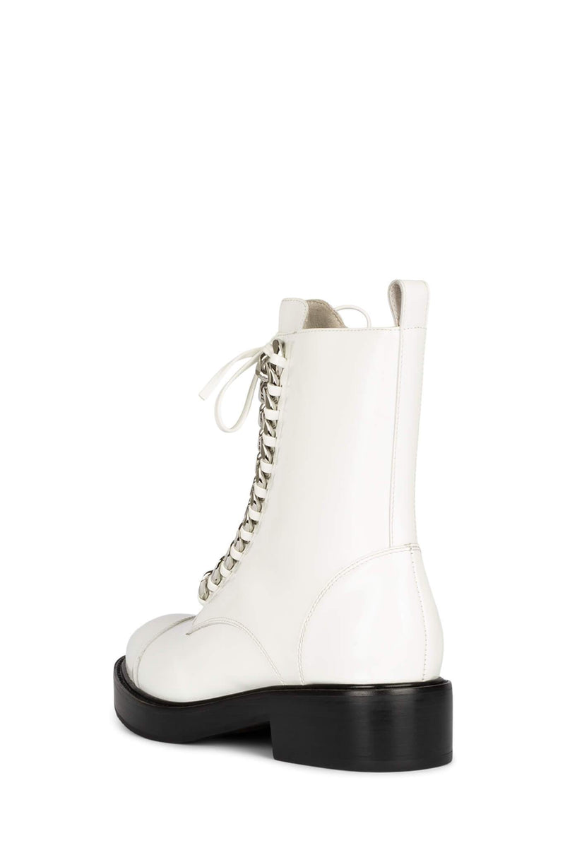 Jeffrey Campbell Damon-2h Women's Ankle Boots White | KIQVBWO-14