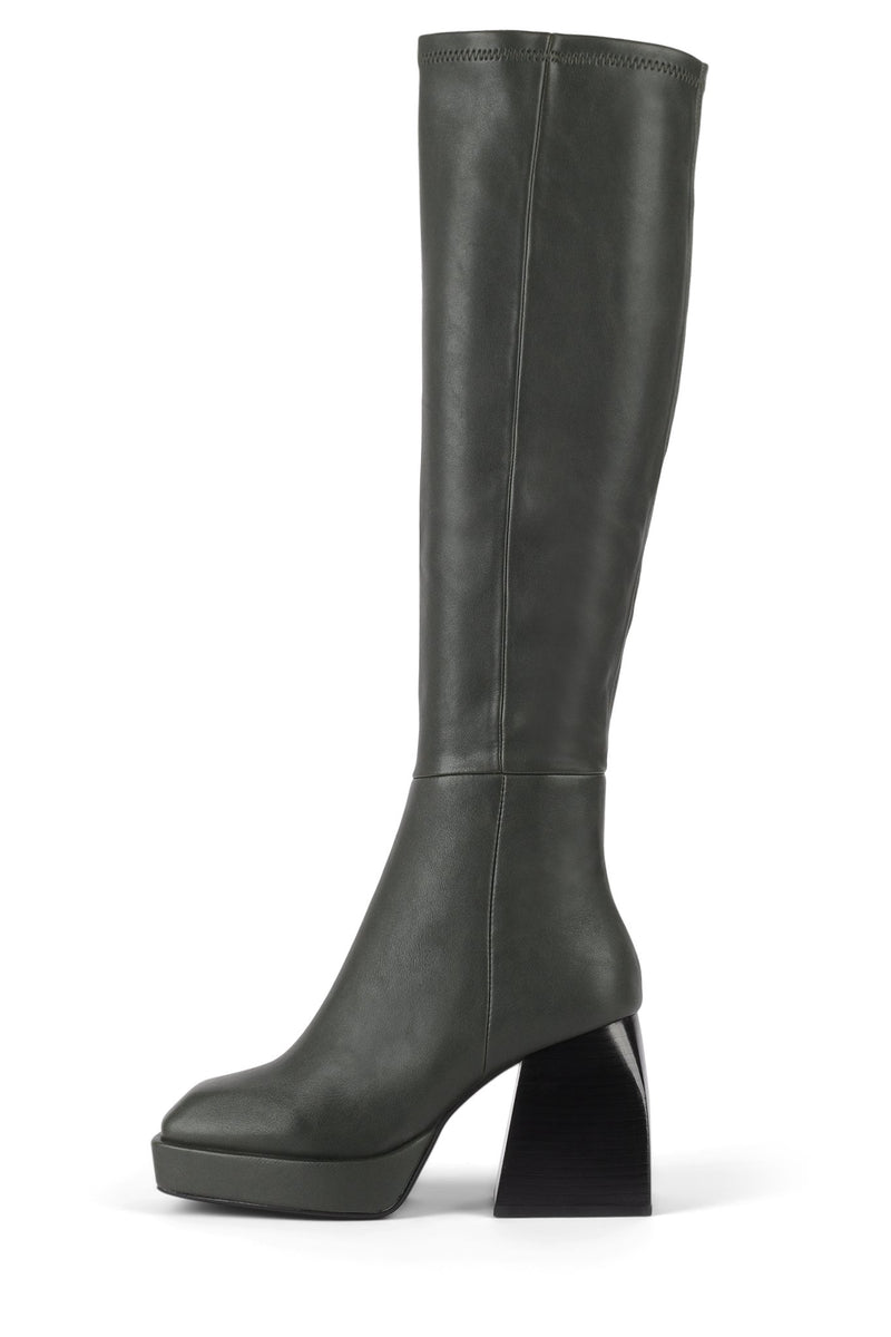 Jeffrey Campbell Dauphin Women's Knee High Boots Black | CUEVWLP-34