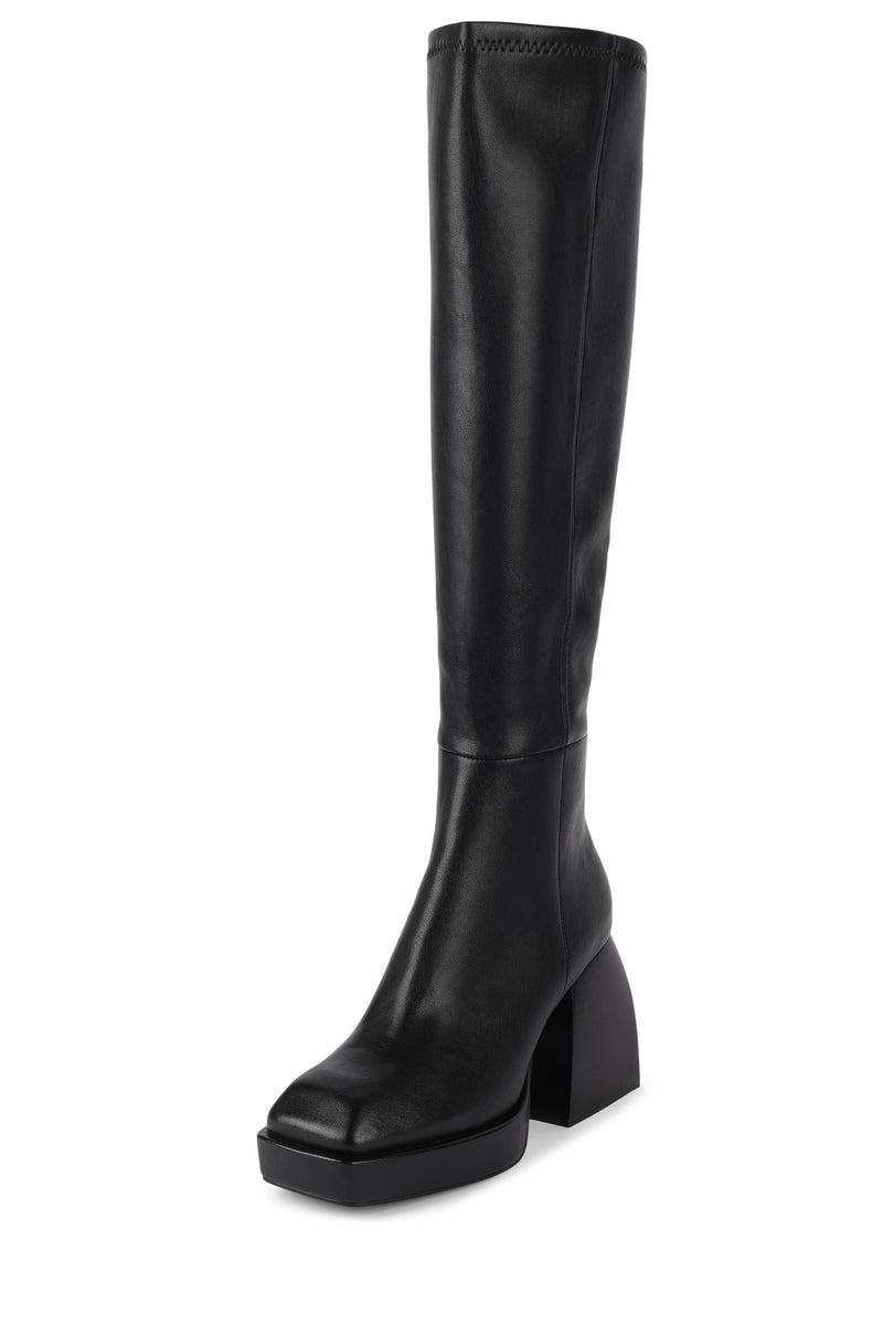 Jeffrey Campbell Dauphin Women's Knee High Boots Black | CUEVWLP-34