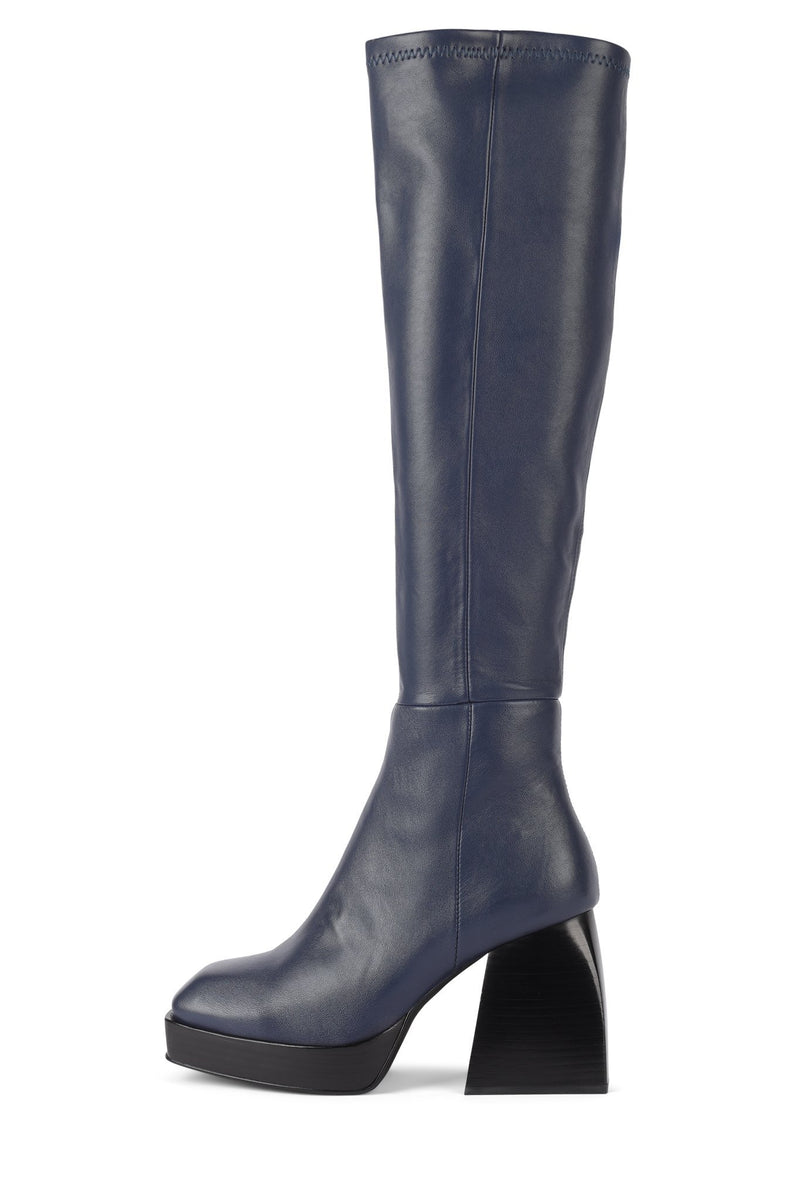 Jeffrey Campbell Dauphin Women's Knee High Boots Black | CUEVWLP-34