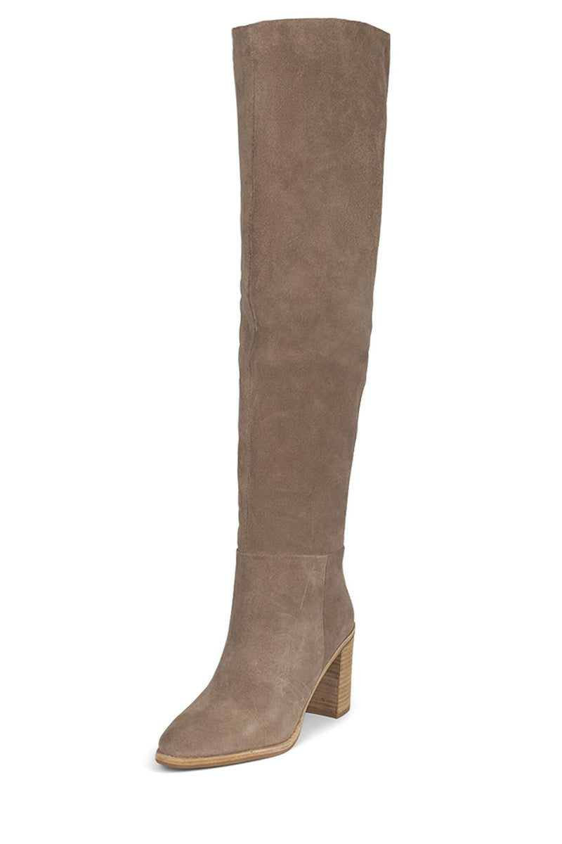 Jeffrey Campbell Decklan-Ok Women's Knee High Boots Grey | SRBGMCV-71