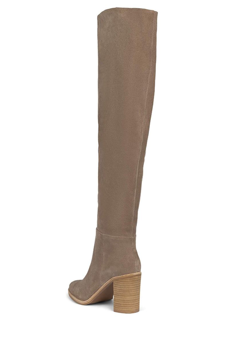 Jeffrey Campbell Decklan-Ok Women's Knee High Boots Grey | SRBGMCV-71