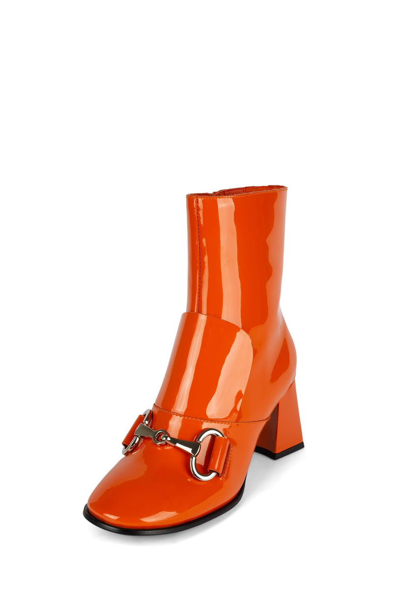 Jeffrey Campbell Deneuve-Nw Women's Platform Shoes Orange | QRNEWBA-02