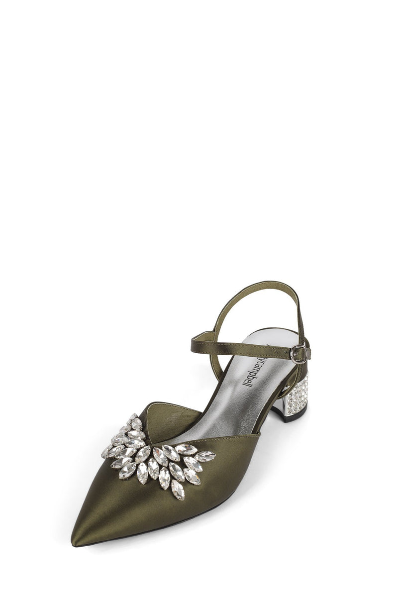 Jeffrey Campbell Destinia-J Women's Heels Shoes Khaki Silver | PJLXRDO-38