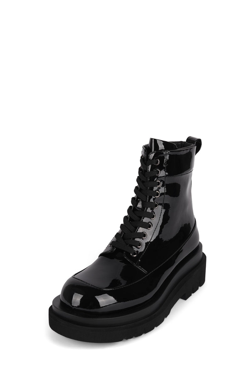 Jeffrey Campbell Diabol-Lo Women's Rain Boots Black | LMOQVND-89