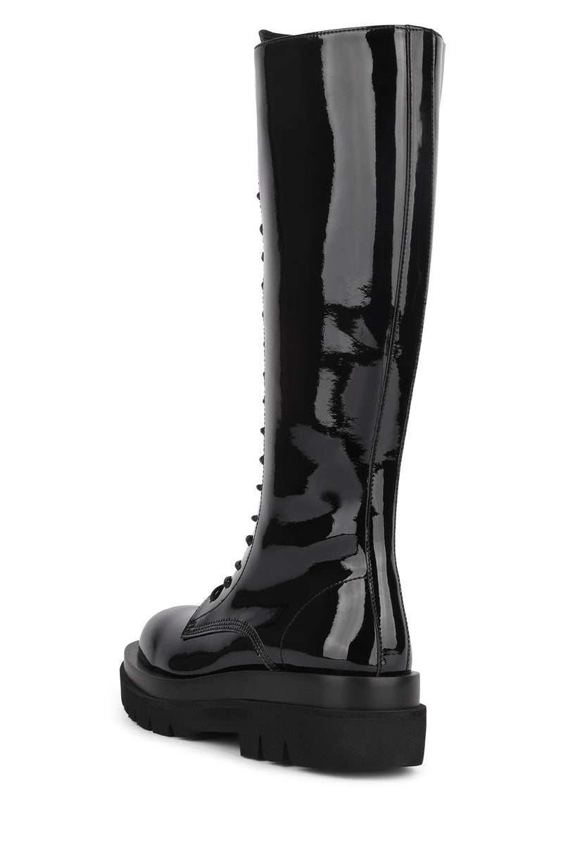 Jeffrey Campbell Diabol Women's Knee High Boots Black | QLSAYMH-26