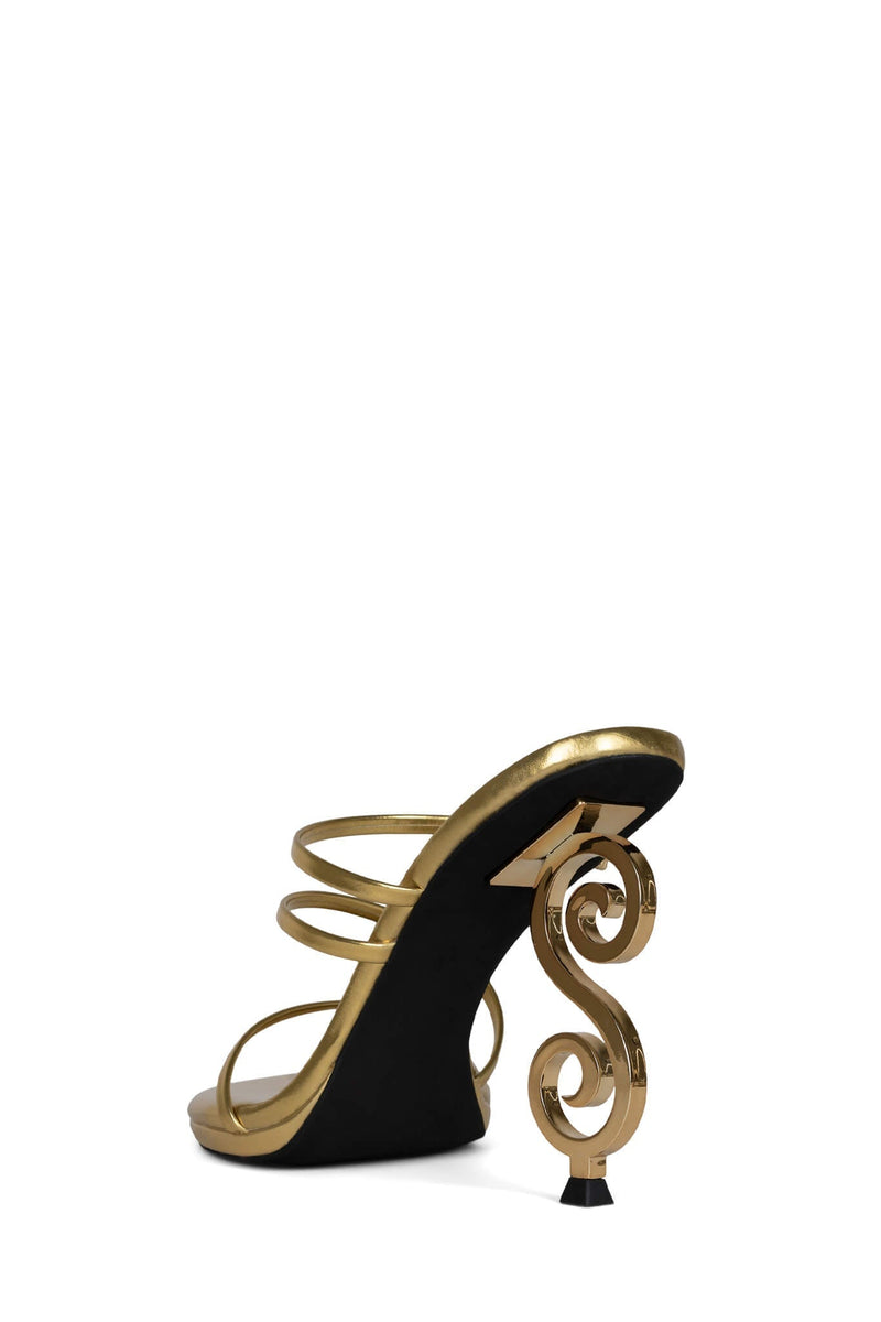 Jeffrey Campbell Dionysus Women's Heels Gold | BRDJOIG-02