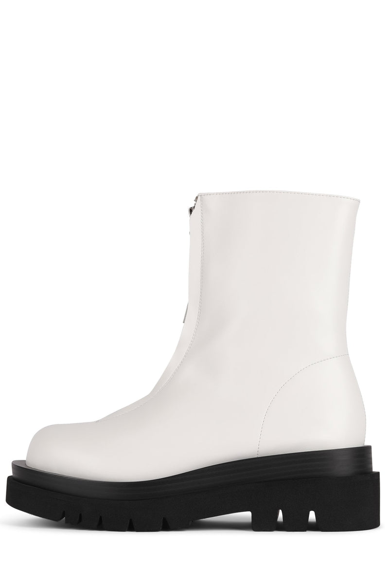 Jeffrey Campbell Dozed Women\'s Rain Boots White | UVXBZYK-87