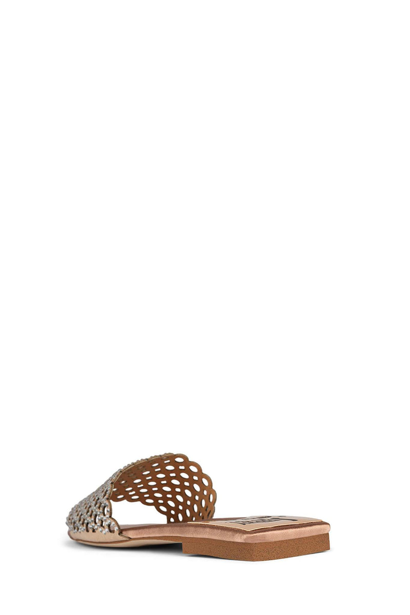 Jeffrey Campbell Dressy Women's Flat Sandals Beige | HIFWAYT-74