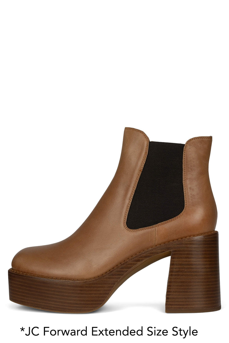 Jeffrey Campbell Drumn-Bass Women\'s Platform Boots Brown | ZDQNKOE-37