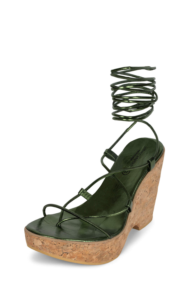 Jeffrey Campbell Ecuador-Hi Women's Heels Green | YSJROAC-91