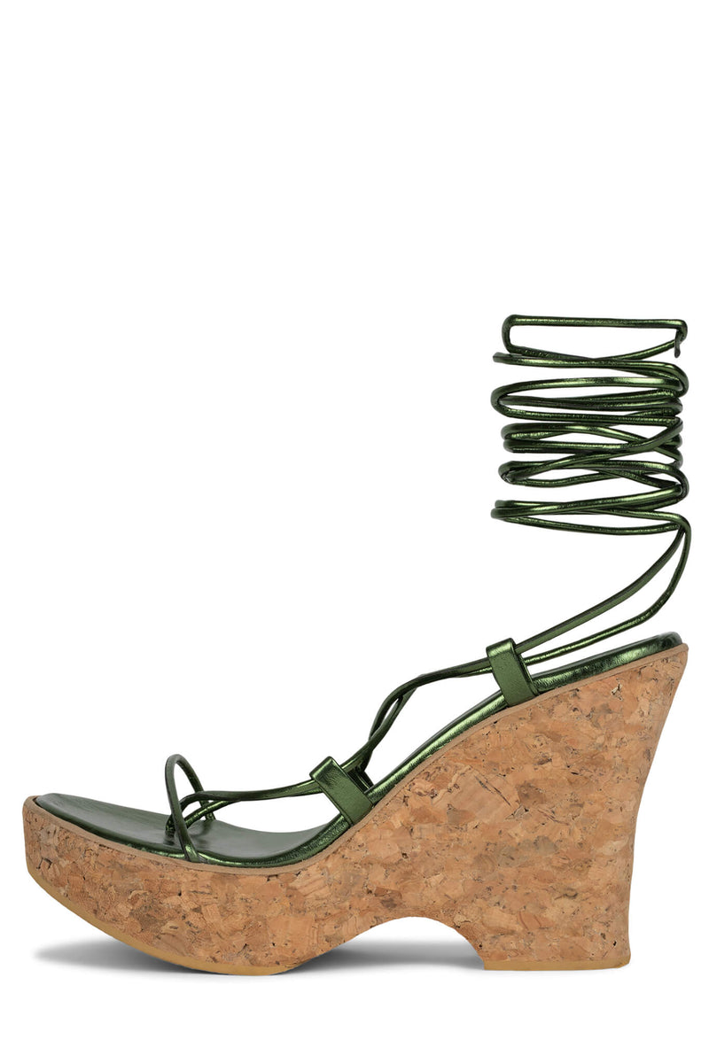 Jeffrey Campbell Ecuador-Hi Women\'s Heels Green | YSJROAC-91